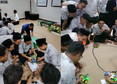 FST UIN Walisongo Selenggarakan Pendampingan Robotika Edukatif PMB di SMA Yanbu’ul Qur’an Boarding School 1 Pati